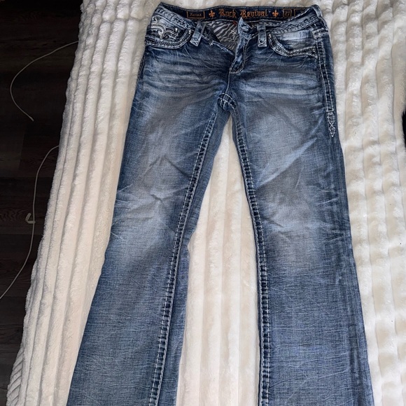 Rock Revival Denim - Rock Revival Women's Blue Boot Cut Jeans